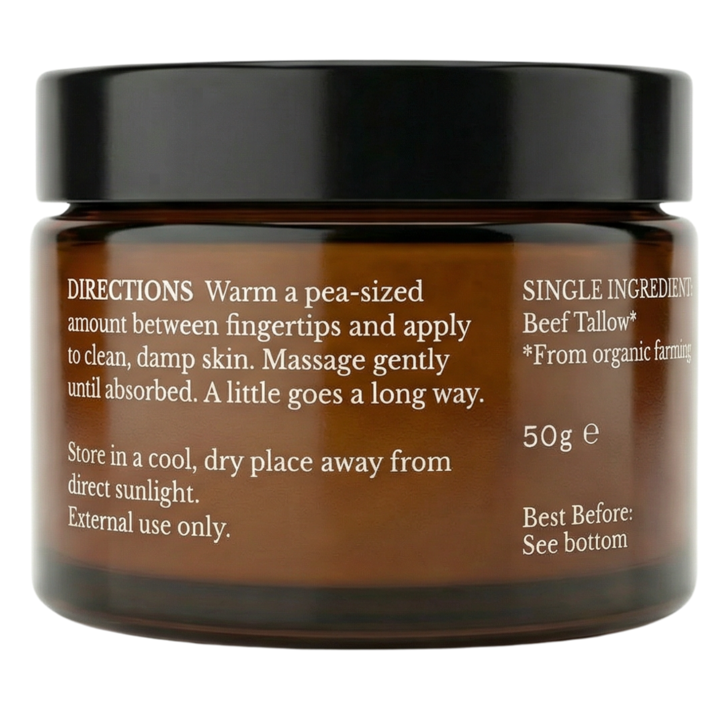 Unscented Tallow Balm